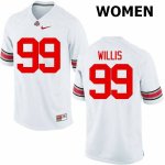 Women's Ohio State Buckeyes #99 Bill Willis White Nike NCAA College Football Jersey Authentic CYB5744IP